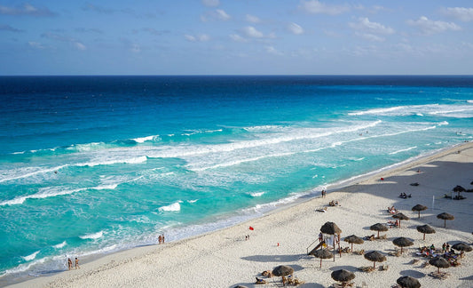Sunny Beach Where people are taking a sunbath 