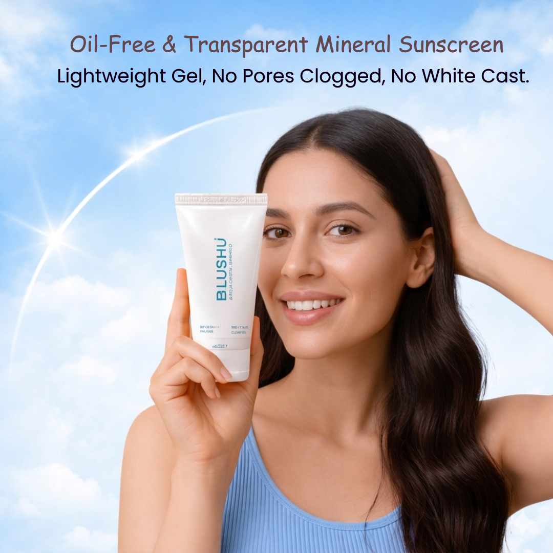 Blushu Aquacrystal Sunshield Sunscreen Gel SPF 60 PA+++